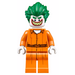 LEGO The Joker mit Prison Jumpsuit und Pointed Zähne Grinsen Minifigur