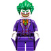 LEGO The Joker with Wide Grin Minifigure with Neck Bracket