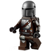 LEGO The Mandalorian mit Jetpack und Einfach Kopf Minifigur