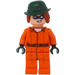 LEGO The Riddler with Prison Jumpsuit Minifigure