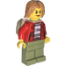 LEGO Thief med Mørk beige Open Sekk Minifigur