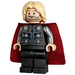 LEGO Thor with Black Suit and Tousled Hair Minifigure