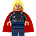 LEGO Thor met Dark Blauw Pak en Stretchy Cape Minifiguur