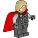 LEGO Thor con Pearl Dark Grigio Abito e Mantello con Single Foro Minifigure