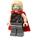 LEGO Thor with Pearl Dark Gray Suit and Rubber Cape Minifigure