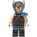 LEGO Thor with Pearl Dark Gray Suit with Helmet and Scabbard Minifigure