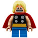 LEGO Thor med Korta ben Minifigur