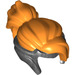 LEGO Tiara and Orange Hair with Bangs and Ponytail (35685)