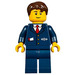 LEGO Ticket Agent Minifigur