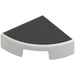 LEGO Tile 1 x 1 Quarter Circle with Black Surface (25269 / 112752) LEGO Tile 1 x 1 Quarter Circle with Black Surface (25269 / 112752)