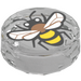 LEGO Tile 1 x 1 Round with Bee (35380 / 107750)