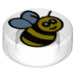LEGO Tuile 1 x 1 Rond avec Bee (35380)