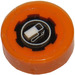 LEGO Tile 1 x 1 Round with Fuel Pump Sticker (98138)