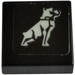 LEGO Tile 1 x 1 with Dog / Bulldog Sticker with Groove (3070) LEGO Tile 1 x 1 with Dog / Bulldog Sticker with Groove (3070)