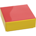 LEGO Tile 1 x 1 with Red with Groove (3070)