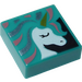 LEGO Tile 1 x 1 with Unicorn with Groove (3070 / 48276)