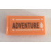 LEGO Tile 1 x 2 with Adventure sticker with Groove (3069)