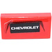 LEGO Tile 1 x 2 with Chevrolet Logo Sticker with Groove (3069)