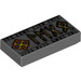 LEGO Tile 1 x 2 with Elder Futhark Runes with Groove (3069 / 60133)