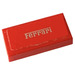 LEGO Tile 1 x 2 with "Ferrari" Lettering Sticker with Groove (3069)