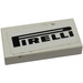 LEGO Tile 1 x 2 with Pirelli Sticker with Groove (3069)