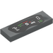 LEGO Tile 1 x 3 with Coloured Speedometer and Gauges (63864)