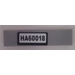 LEGO Tile 1 x 4 with &#039;HA60018&#039; Sticker (2431)