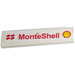LEGO Tile 1 x 4 with MonteShell Sticker (2431)