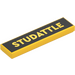 LEGO Tile 1 x 4 with 'STUDATTLE' (2431 / 115242)