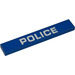 LEGO Tile 1 x 6 with Police Sticker (6636)