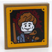 LEGO Tile 2 x 2 Inverted with Framed Photo of a Man Sticker (11203)