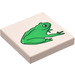 LEGO Tile 2 x 2 with Frog with Groove (3068 / 51360)