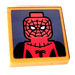 LEGO Tile 2 x 2 with Spider-Man Sticker with Groove (3068)