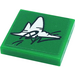 LEGO Tile 2 x 2 with Triangular Graffiti Sticker with Groove (3068)