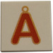 LEGO Tile 2 x 2 with "Å" with Groove (3068)
