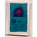 LEGO Tile 2 x 3 with Dark Blue and Magenta Elves Portal and Writing Sticker (26603)