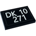 LEGO Tile 2 x 3 with DK 10 271 Sticker (26603)