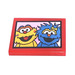 LEGO Tile 2 x 3 with Picture of Zoe &amp; Rosita Sticker (26603)