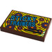 LEGO Tile 2 x 3 with &#039;STICKY TRAINERS&#039; Sticker (26603)