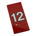 LEGO Tile 2 x 4 with '12' Sticker (87079)