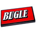 LEGO Tile 2 x 4 with BUGLE Sticker (87079)