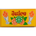 LEGO Tile 2 x 4 with Juice Sticker (87079)