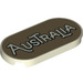 LEGO Tile 2 x 4 with Rounded Ends with Australia (66857 / 80055)