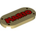 LEGO Tile 2 x 4 with Rounded Ends with &#039;MARIO&#039; (68950 / 103768)
