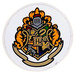 LEGO Plana 3 x 3 Circular con Hogwarts Emblem Pegatina (67095)