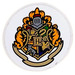 LEGO Fliese 3 x 3 Runden mit Hogwarts Emblem Aufkleber (67095)