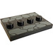 LEGO Tile 3 x 4 with Four Studs with Cobblestones (17836)