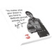 LEGO Tile 4 x 4 with &#039;Ayrton Senna&#039; Signature, Quote and Image Sticker (1751)