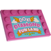 LEGO Tile 4 x 6 with Studs on 3 Edges with &#039;DOKI&#039;, &#039;DIAMOND&#039; and &#039;FUN LAND&#039; Sticker (6180)