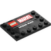 LEGO Tile 4 x 6 with Studs on 3 Edges with &quot;SPIDER-MAN&quot; Marvel (6180 / 106204)